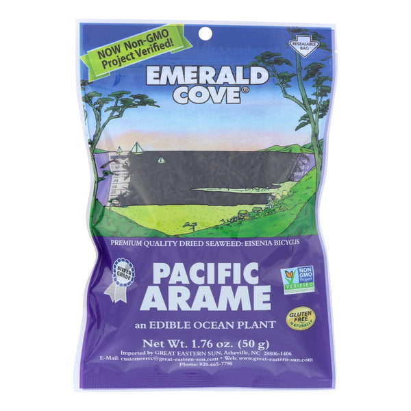 Emerald Cove Pacific Arame - Sea Vegetables - Silver Grade - 1.76 Ounce - Case of 6