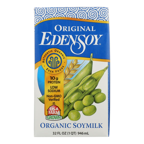 Eden Foods Eden soy Organic Original Soymilk - Case of 12 - 32 FL Ounce.