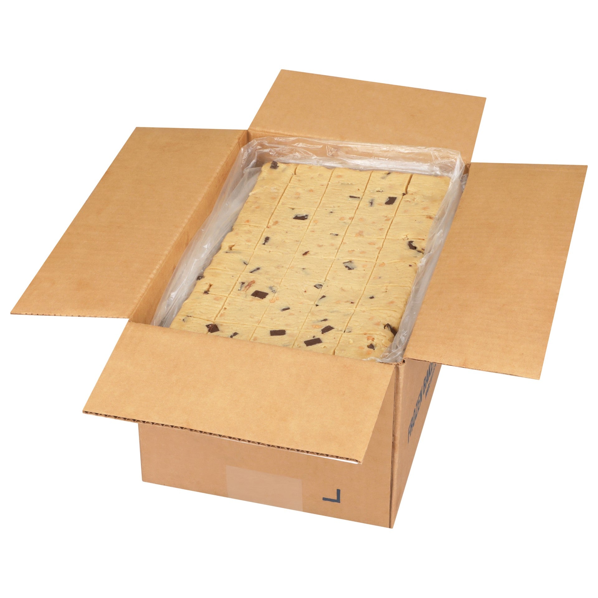Choc Chunk Wsalted Caramel Cookie Dough 1.5 Ounce Size - 240 Per Case.