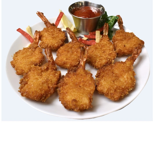 Ocean Cafe Shrimp Hand Breaded Oriental Butterfly, 3 Pounds- 4 Per Case