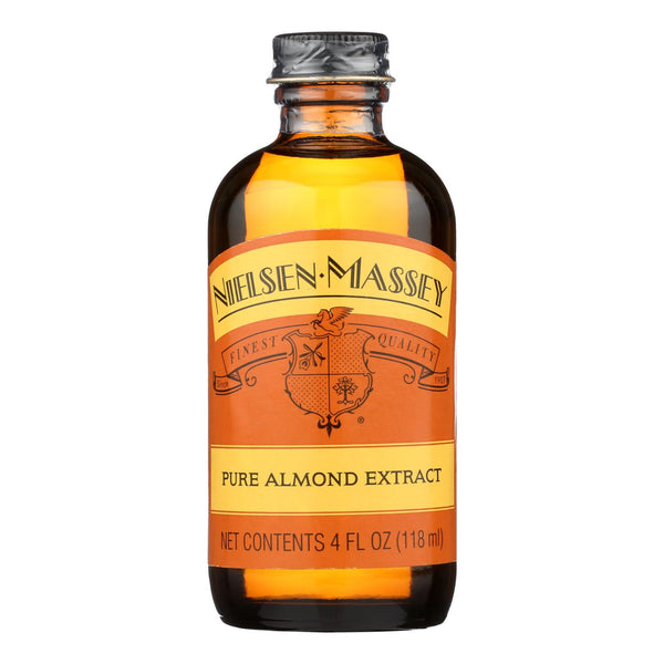 Nielsen-Massey Pure Almond Extract  - Case of 8 - 4 Fluid Ounce