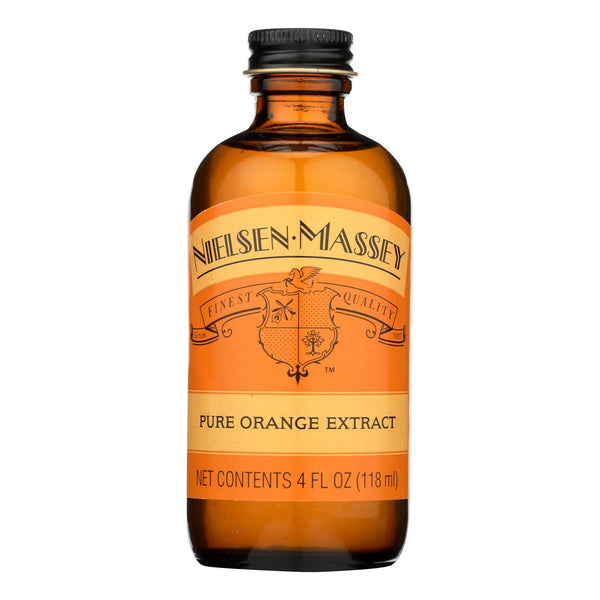 Nielsen-Massey Vanilla - Pure Orange Extract - Case of 8 - 4 fl Ounce.