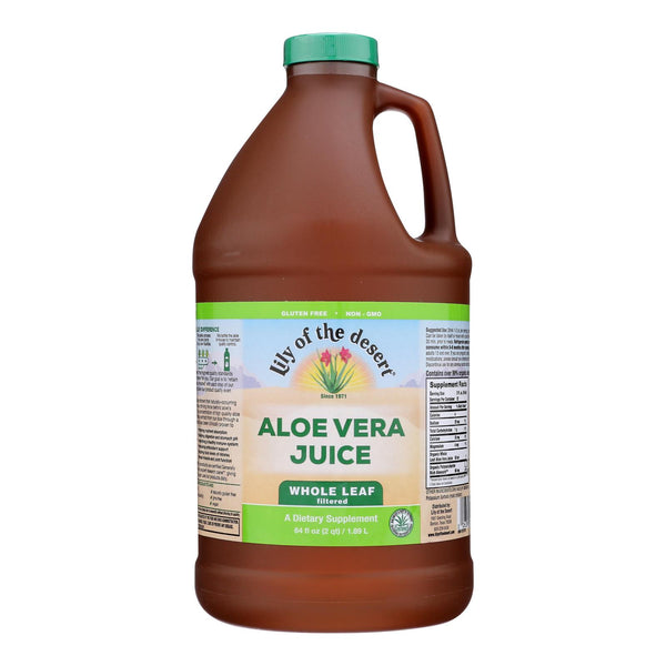 Lily Of The Desert - Aloe Vera Juice Whole Leaf - 1 Each-64 Fluid Ounce