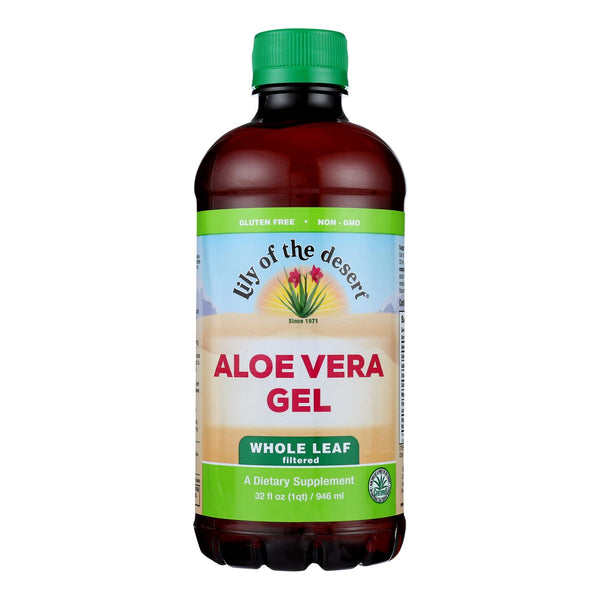 Lily Of The Desert - Aloe Vera Gel Whole Leaf - 1 Each -32 Fluid Ounce