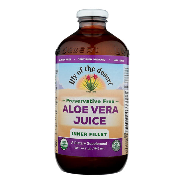 Lily of the Desert - Aloe Vera Juice - Inner Fillet - 32 fl Ounce