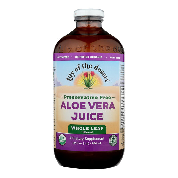 Lily of the Desert - Aloe Vera Juice - Whole Leaf - 32 fl Ounce