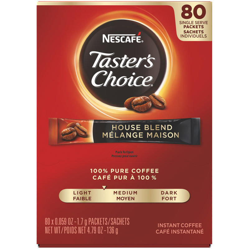 Nescafe Taster's Choice Stick 4.79 Ounce Size - 6 Per Case.