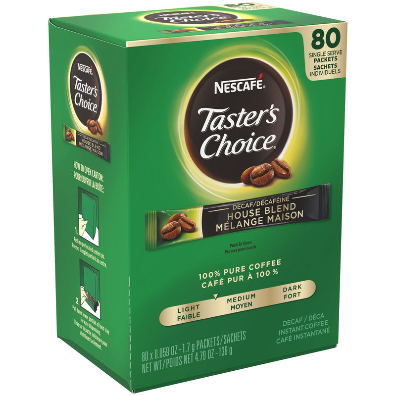 Nescafe Taster's Choice Decaf Stick 4.79 Ounce Size - 6 Per Case.