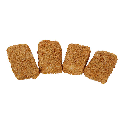 Trident Seafoods Whole Grain Breaded Nugget Cooked Boneless Oven Ready Pollock 10 Pound Each - 1 Per Case.