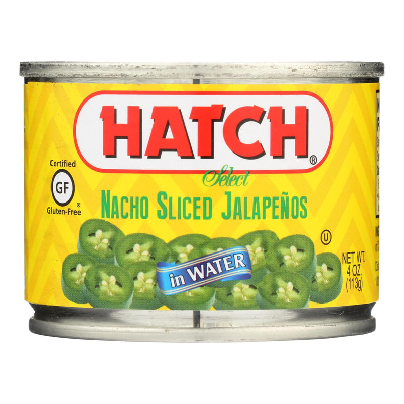 Hatch Chili Hatch Nacho Sliced - Jalapenos - Case of 12 - 4 Ounce.