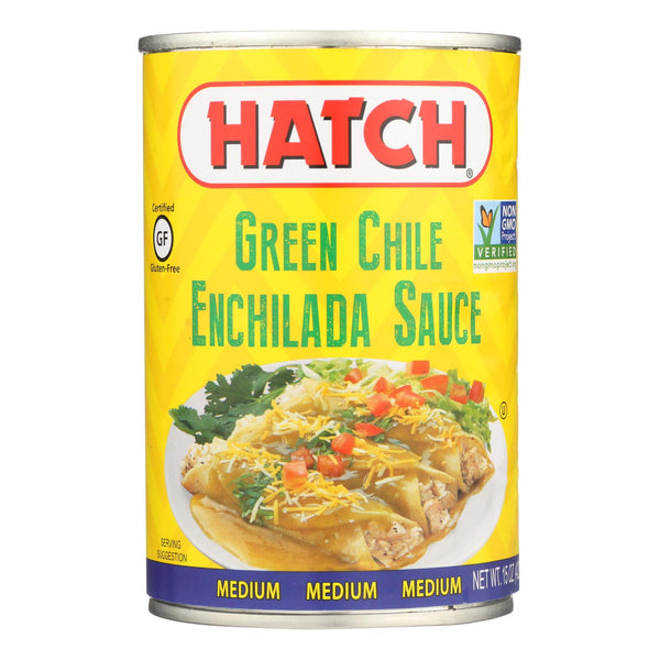 Hatch Chili Hatch Green Chile Enchilada Sauce - Enchilada Sauce - Case of 12 - 15 Fl Ounce.