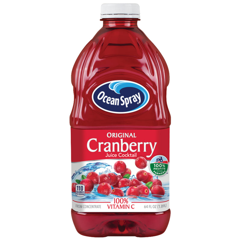 Cranberry Juice Cocktail 64 Fluid Ounce - 8 Per Case.