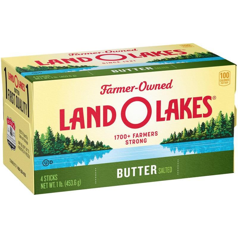 Land-O-Lakes® Salted Butter 1 Pound Each - 36 Per Case.