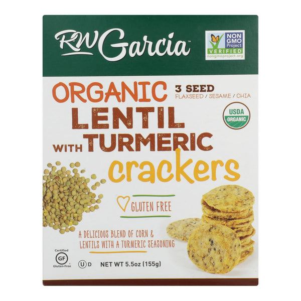 R. W. Garcia - Cracker 3 Seed Lntl Tur - Case of 6 - 5.5 Ounce