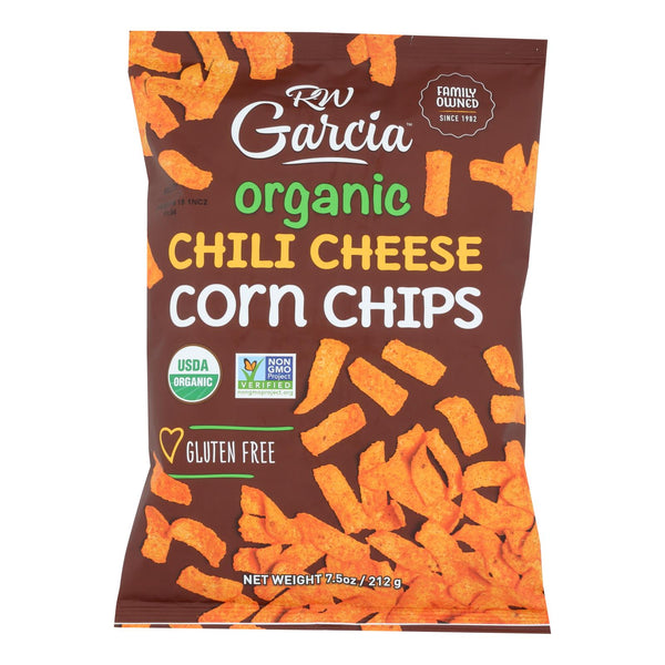R. W. Garcia Organic Corn Chips - Case of 12 - 7.5 Ounce