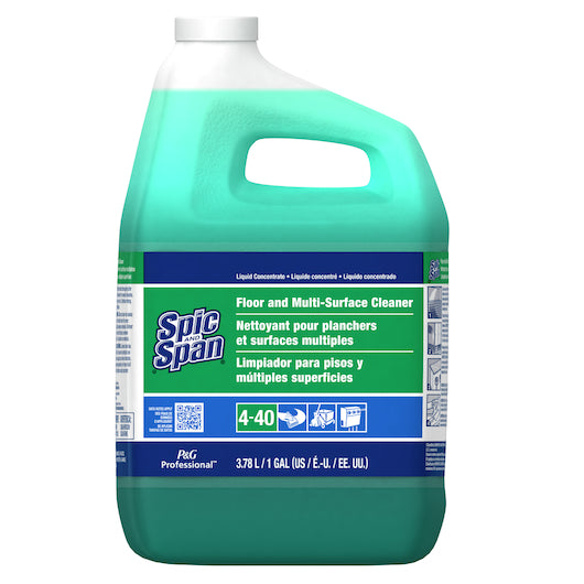 Spic & Span Floor And Multi-Surface Cleaner Liquid Concentrate Closed Loop 1 Gallon - 3 Per Case.
