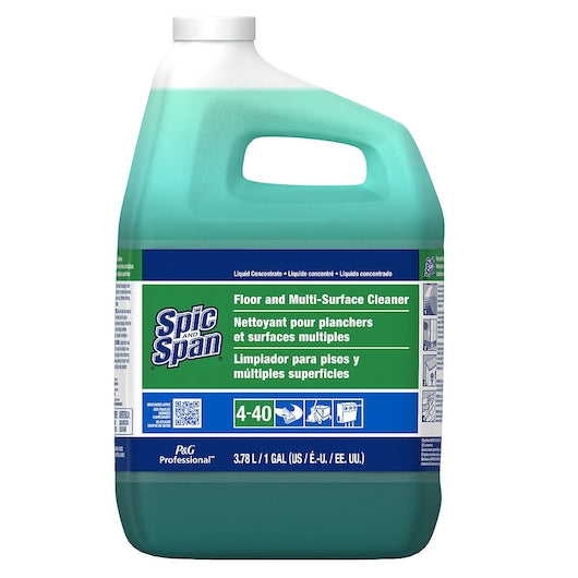 Spic & Span Floor And Multi-Surface Cleaner Liquid Concentrate Closed Loop 1 Gallon - 3 Per Case.