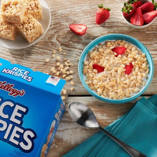 Kellogg's Rice Krispies Cereal 27 Ounce Size - 4 Per Case.
