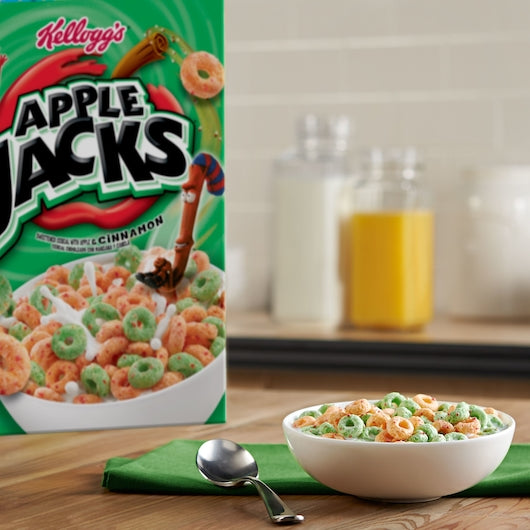Kellogg's Apple Jacks Cereal, 31 Ounce Size - 4 Per Case.