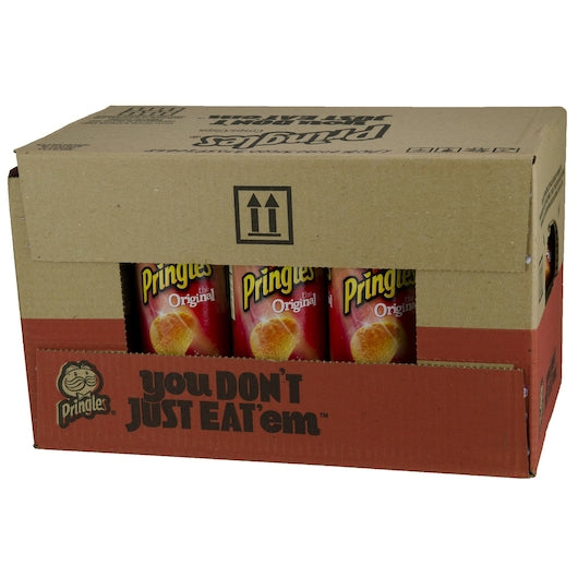 Pringles Original Potato Crisp, 5.2 Ounces - 14 Per Case.