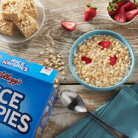 Kellogg's Rice Krispies Cereal 12 Ounce Size - 10 Per Case.