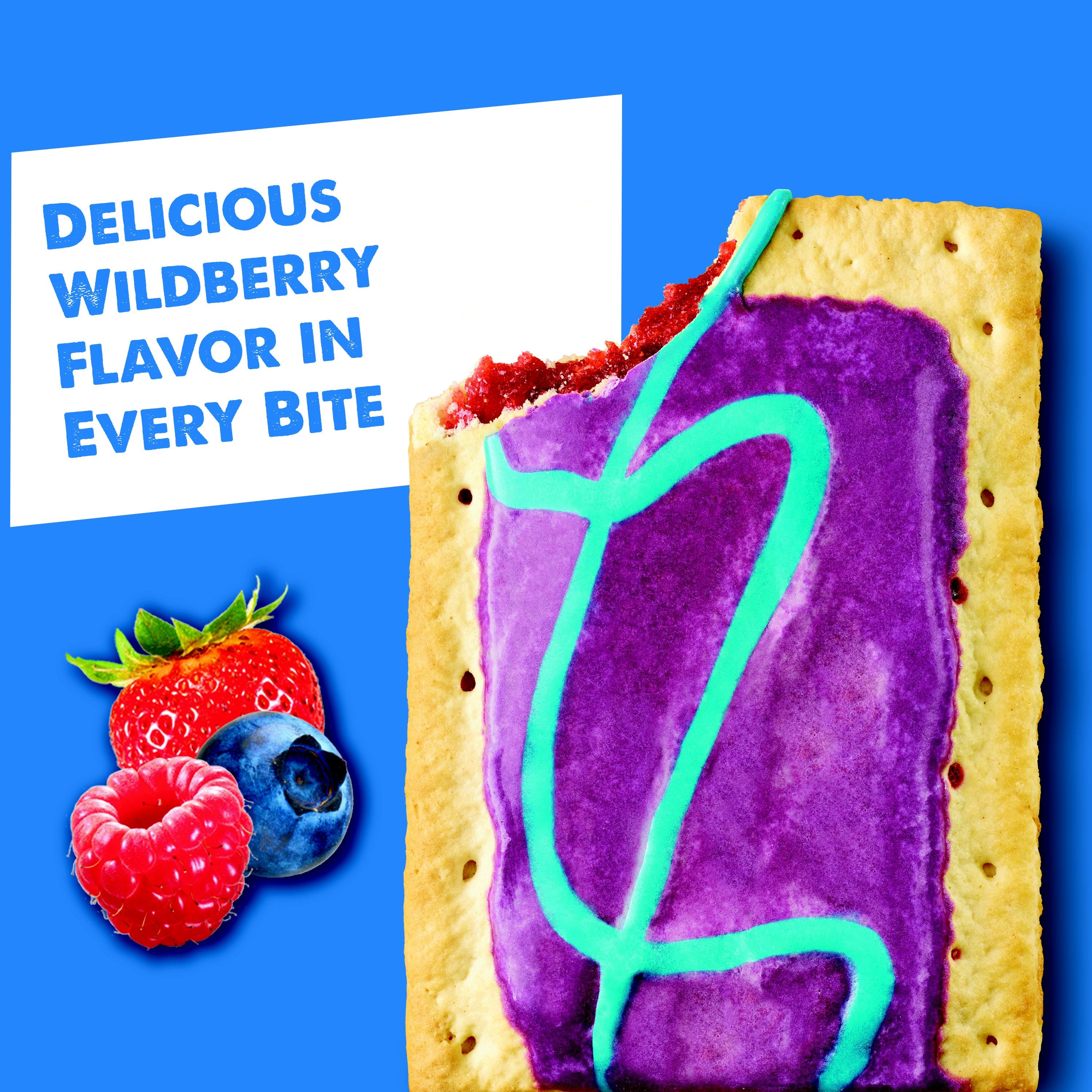 Kellogg's Pop Tarts Wild Berry13.5 Ounce Size - 12 Per Case.