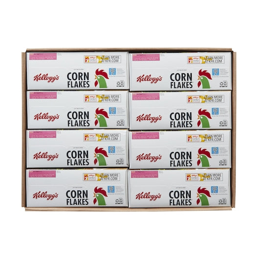 Kellogg's Corn Flakes Cereal 24 Ounce Size - 8 Per Case.