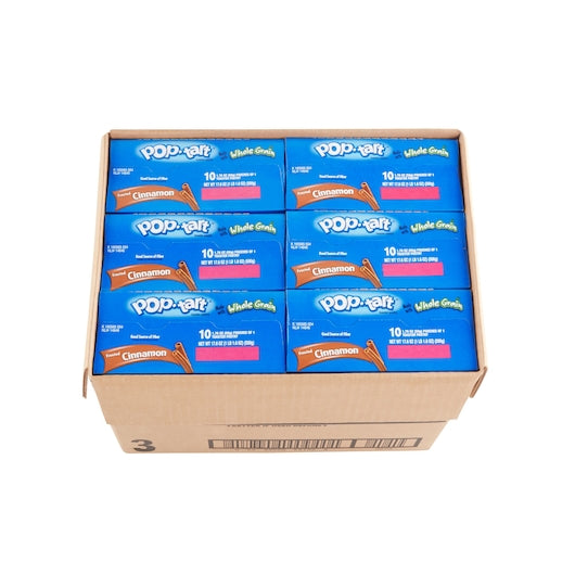 Kellogg's Pop Tarts Whole Grain Frosted Brown Sugar Cinnamon 1.69 Ounce Size - 120 Per Case.