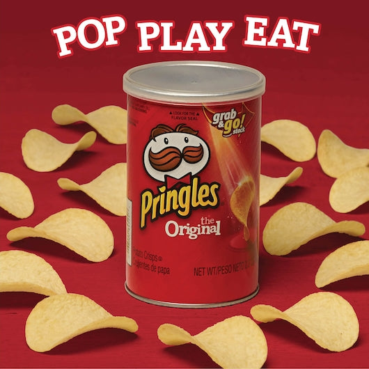 Pringles Original Grab & Go Potato Crisp, 2.3 Ounces - 12 Per Case.