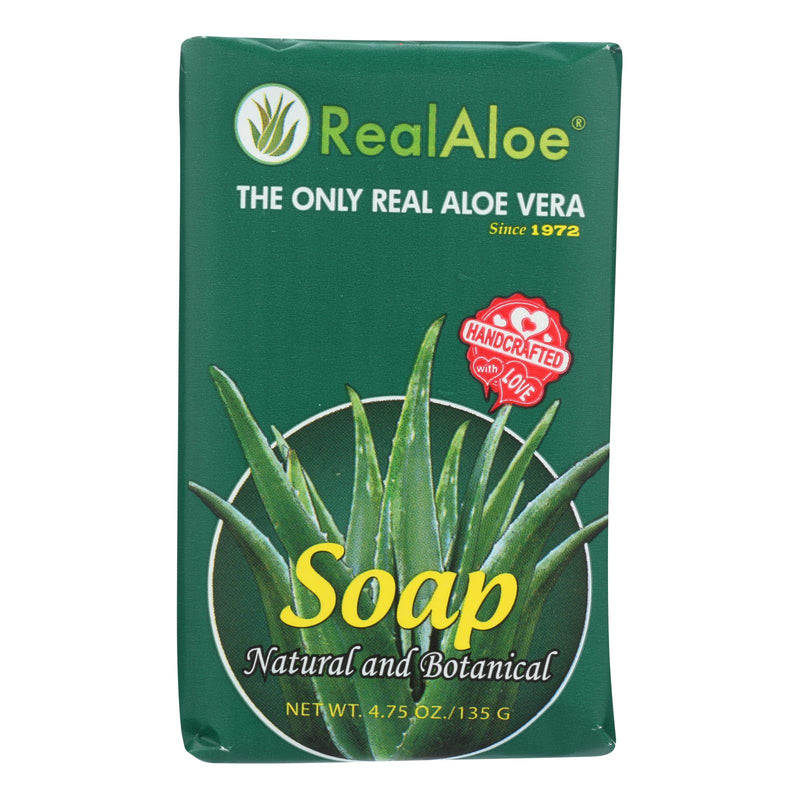 Real Aloe Aloe Vera Bar Soap - 4.75 Ounce
