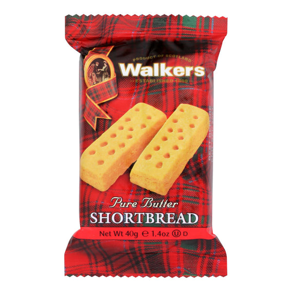 Walkers Shortbread Fingers 2 Count - Case of 24 - 1.4 Ounce