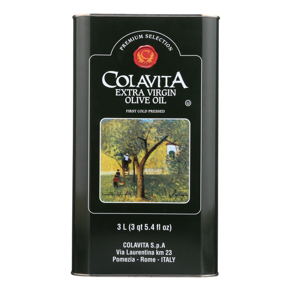 Colavita - Olive Oil Ex-virgin Tin - Case of 4-3 LTR