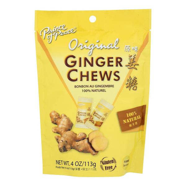 Prince Of Peace - Chews Ginger - 1 Each - 4 Ounce