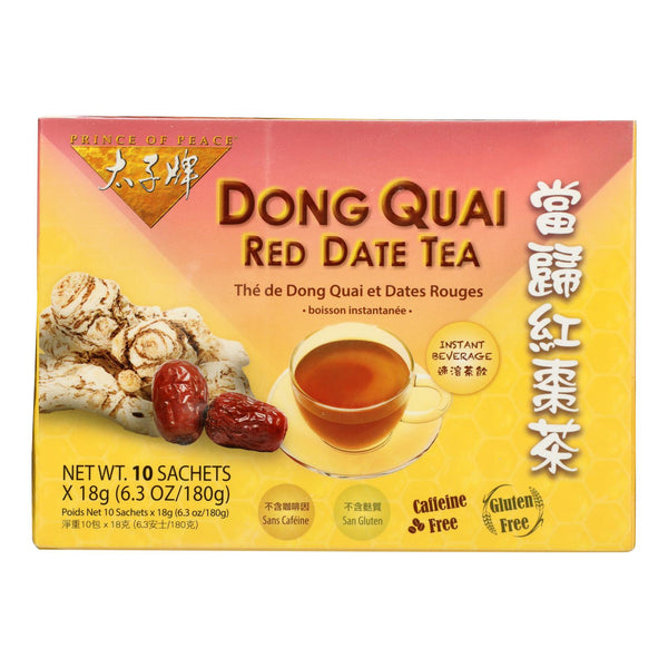 Prince of Peace Tea - Herbal - Dong Quai and Red Date - 10 Bags