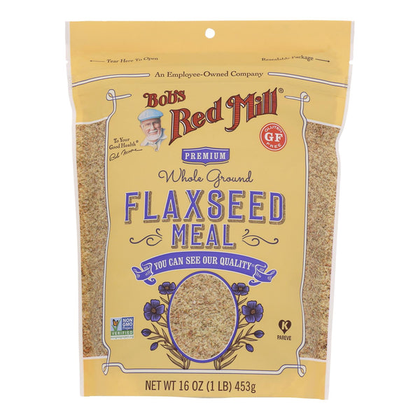 Bob's Red Mill - Flaxseed Meal - Gluten Free - Case of 4 - 16 Ounce