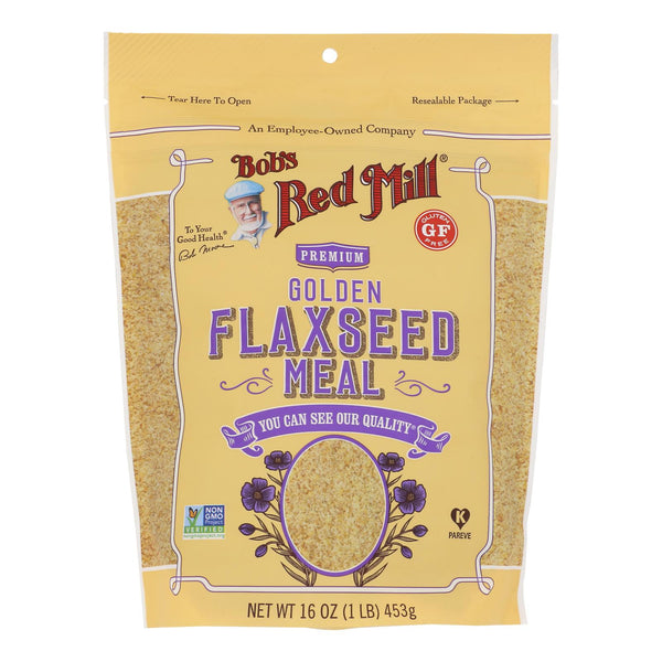 Bob's Red Mill - Flaxseed Meal - Golden - Case of 4 - 16 Ounce