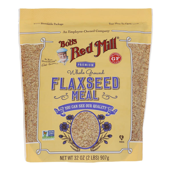 Bob's Red Mill - Flaxseed Meal - Gluten Free - Case of 4 - 32 Ounce