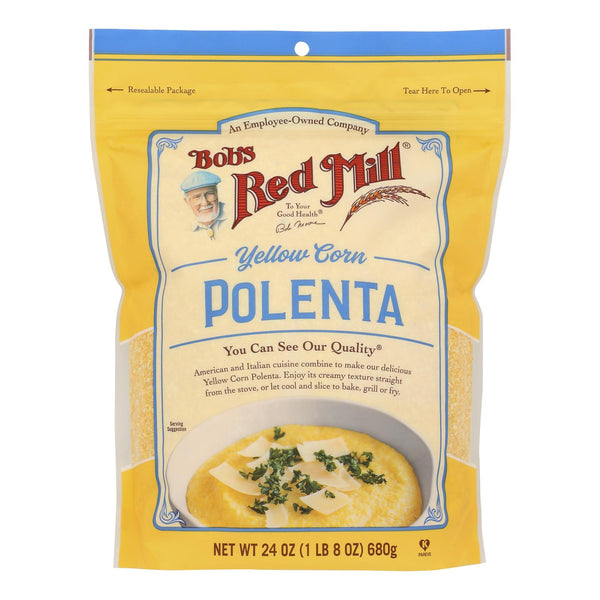 Bob's Red Mill - Polenta Yellow Crn Grits - Case of 4-24 Ounce