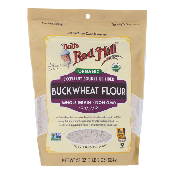 Bob's Red Mill - Flour Buckwheat - Case of 4 - 22 Ounce