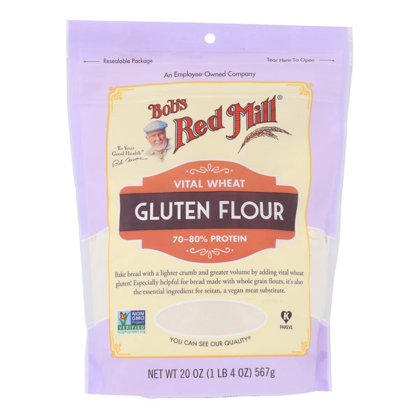 Bob's Red Mill - Flour Gluten - Case of 4-20 Ounce