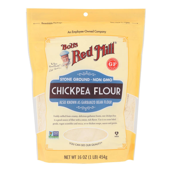 Bob's Red Mill - Flour Chickpea - Case of 4-16 Ounce