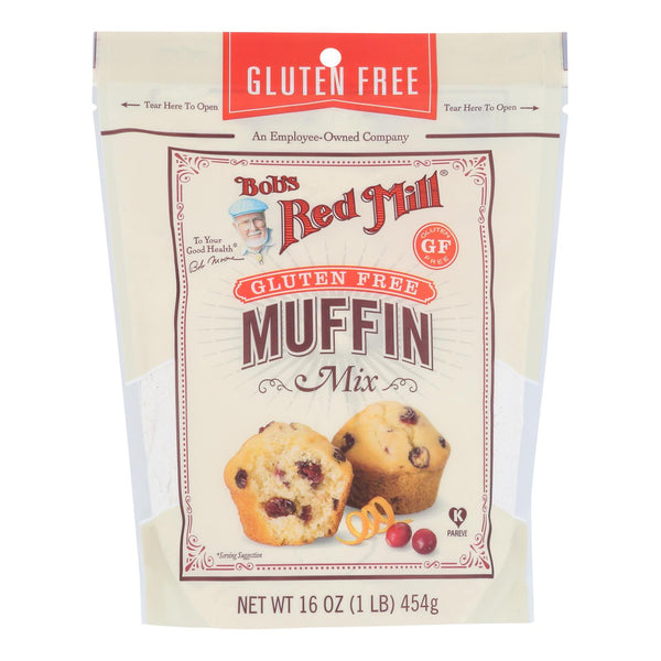 Bob's Red Mill - Muffin Mix Gluten Free - Case of 4-16 Ounce