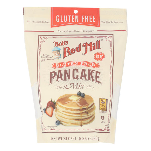 Bob's Red Mill - Pancake Mix Gluten Free - Case of 4 - 24 Ounce