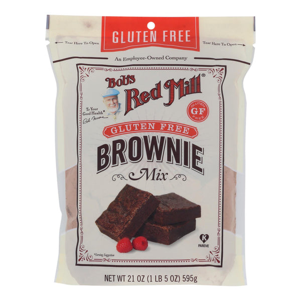 Bob's Red Mill - Brownie Mix Gluten Free - Case of 4-21 Ounce