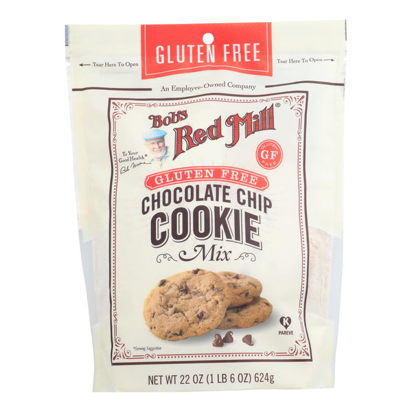 Bob's Red Mill - Cookie Mix Chocolate Chip Gluten Free - Case of 4-22 Ounce
