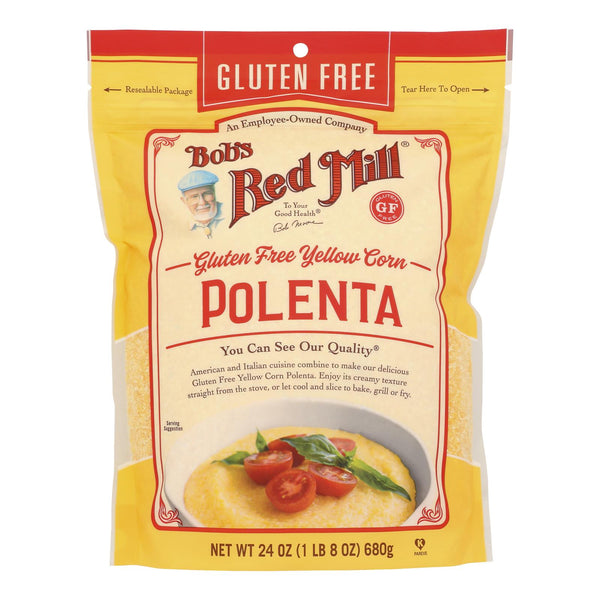 Bob's Red Mill - Corn Grits Polenta Gluten Free - Case of 4 - 24 Ounce