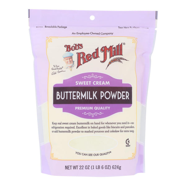 Bob's Red Mill - Milk Powder Buttermilk - Case of 4-22 Ounce