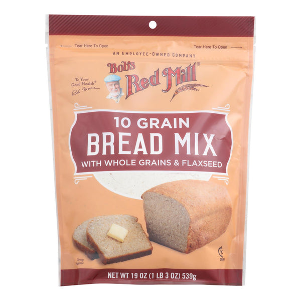Bob's Red Mill - Bread Mix 10 Grain - Case of 4-19 Ounce
