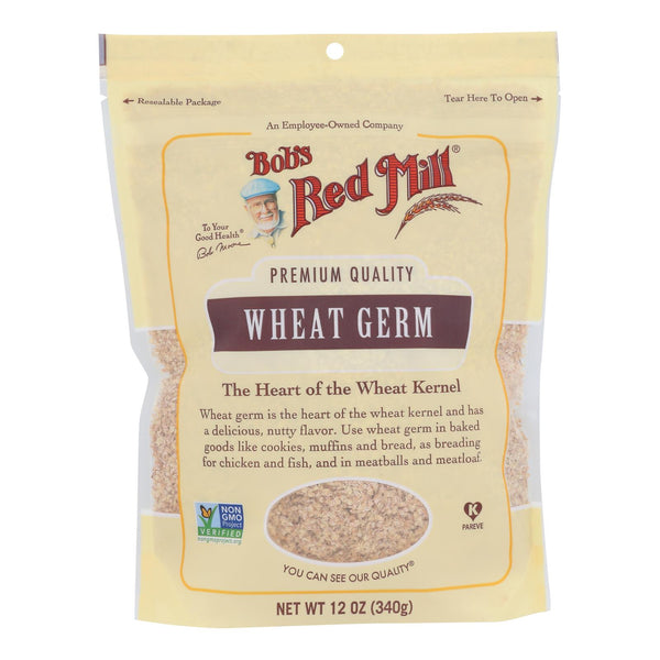 Bob's Red Mill - Cereal Wheat Germ - Case of 4-12 Ounce
