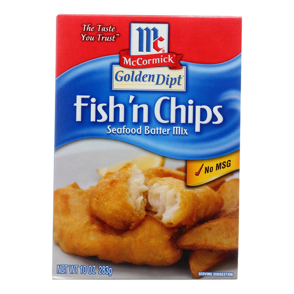 Golden Dipt - Breading - Fish n' Chips - Case of 8 - 10 Ounce.